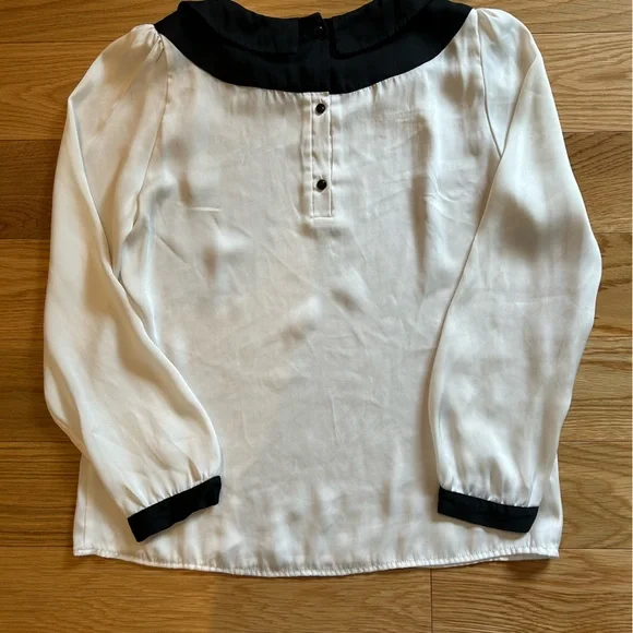 Sandro Peter Pan Blouse - Picture 4 of 9